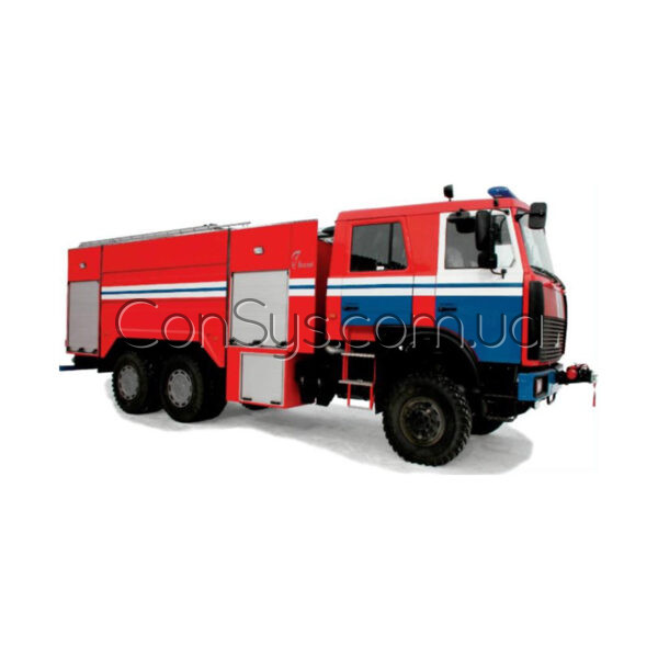Трос ручного газа пожарной машины на базе МАЗ 6317